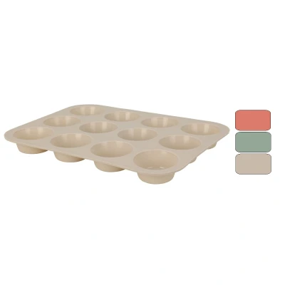 Afbeelding van Muffin / Cupcake Siliconen Bakvorm 12 stuks