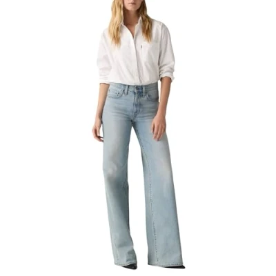 Afbeelding van Levi&#039;s WIDE LEG Flared Jeans, Dames, Maat: 33x30, Headwinds ahead