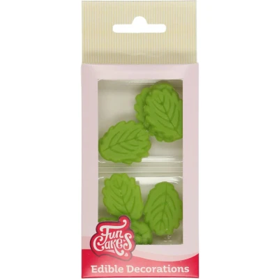 Afbeelding van FunCakes Marsepeinen Taartdecoraties Blaadjes 12 Stuks