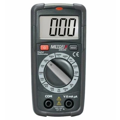 Afbeelding van Metofix Multimeter em300 digitaal