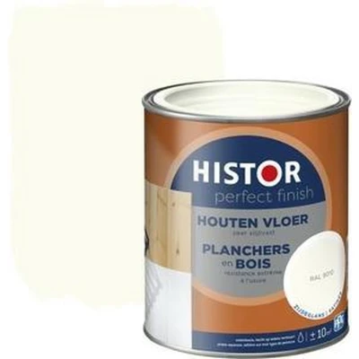 Afbeelding van Histor Perfect Finish Houten Vloer Zijdeglans Lakverf 750 ml Mengbaar