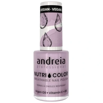 Afbeelding van Andreia Professional NutriColor Ademende Vegan Nagellak Kleur NC35 Lavendel 10.5ml