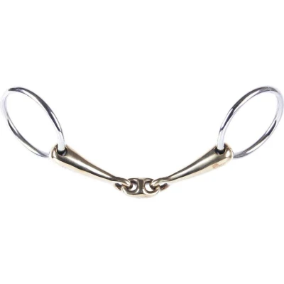 Afbeelding van Harrys Horse Golden Brass onderlegtrens maat:14