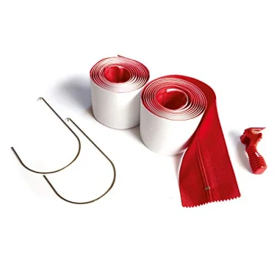 Afbeelding van Zipwall Robuuste ritssluiting 2 pack ... rood