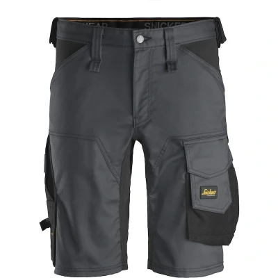 Afbeelding van Snickers Allroundwork, Stretch Korte Broek, Staal Grijs Zwart (5804), 054