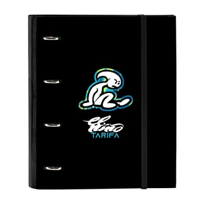 Afbeelding van Ringmap El Niño Green bali Zwart (27 x 32 3.5 cm)