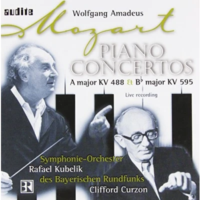 Afbeelding van Clifford Curzon, Symphonieorchester Des Bayerischen Rundfunks Mozart: Piano Concertos 23 &amp; 27 (CD)