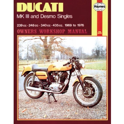 Afbeelding van Ducati Mk.Iii And Desmo Singles Owner&#039;S Workshop Manual