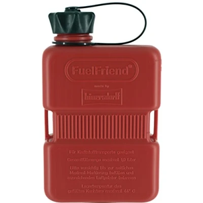 Afbeelding van FuelFriend PLUS 1,0l HD PE rot, EAN mit schwarzer