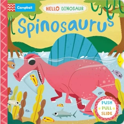 Afbeelding van Spinosaurus: A Push Pull Slide Dinosaur Book