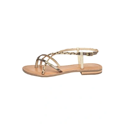 Afbeelding van Les Tropeziennes par M Belarbi Monatres Teensandalen, Dames, Maat: 39, Bronze Leer