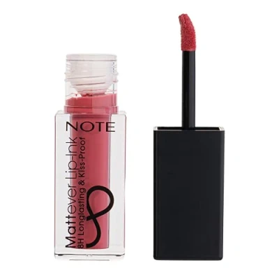 Afbeelding van NOTE COSMETIQUE Mattever Lip Ink Matte Langdurige en Niet Overdraagbare Lippenstift Lippenvullende Ultragepigmenteerde (Antique Pink)