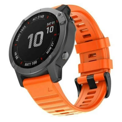 Afbeelding van Siliconen bandje Oranje Garmin Tactix 8 51mm