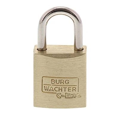 Afbeelding van BURG WÄCHTER hangslot, set van 4 stuks, beugeldikte 3 mm, sleutels, Quadro 222 15 SB
