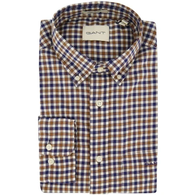 Afbeelding van Gant casual overhemd Maat: 4XL Grote maten herenkleding Big &amp; Tall