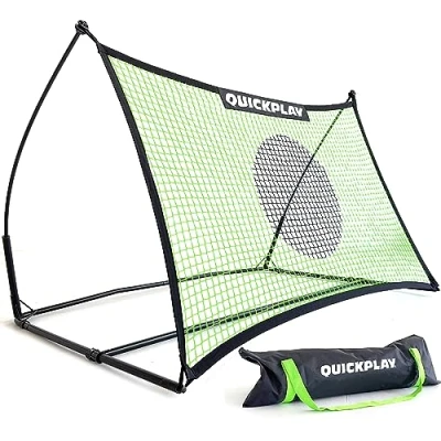 Afbeelding van QUICKPLAY Tekkers Net 5 x3&#039; Premium kwaliteit draagbare voetbal rebounder