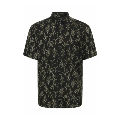 Afbeelding van Blend HACE Overhemd, Heren, Maat: Small, Black