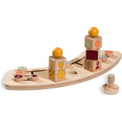 Afbeelding van Hauck Play Sorting sorteerspeelgoed FSC® gecertificeerd Giraffe