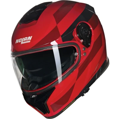 Afbeelding van Nolan N80 8 Alfiere N Com Helm, zwart rood, afmeting XL voor man