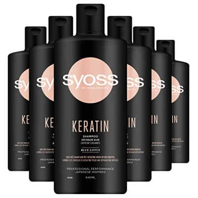 Afbeelding van 6x Syoss Keratin Shampoo 440ml