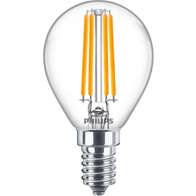 Afbeelding van Philips Corepro LEDluster E14 kogelfilament, 6,5 W, 806 lm, 827, zeer warm wit, komt overeen met 60 W