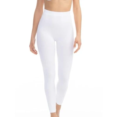 Afbeelding van FarmaCell 133 (Wit, L/XL) masserende leggings hoge taille anti cellulitis