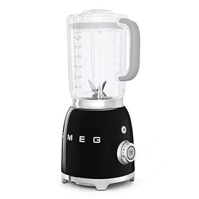 Afbeelding van SMEG BLF01BLEU Blender Zwart 800W 1,5L Jaren &#039;50 stijl