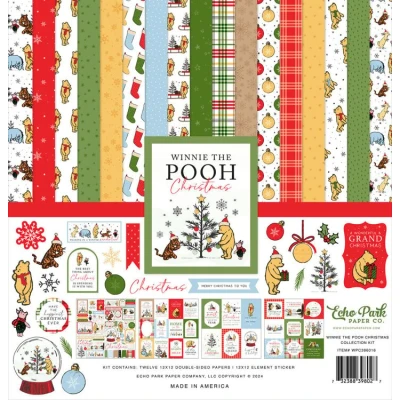 Afbeelding van Echo Park Winnie The Pooh Christmas 12x12 Inch Collection Kit (WPC386016)