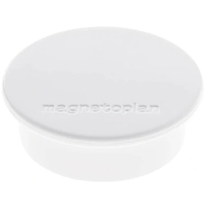 Afbeelding van Magnetoplan Magneet Discofix Color (Ø x h) 40 mm 13 rond Wit 10 stuk(s) 1662000