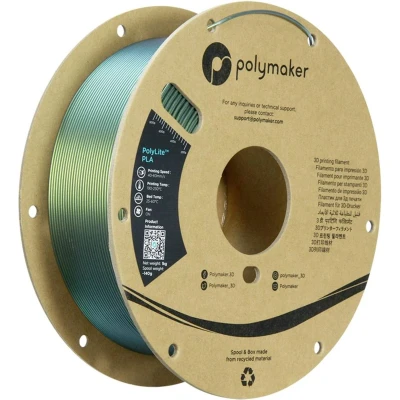 Afbeelding van Polymaker PA02087 Starlight Filament PLA kunststof Meerkleurig, Kleurverandering 1.75 mm 1000 g Aurora PolyLite™ 1 stuk(s)