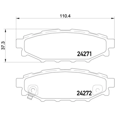 Afbeelding van Brembo Remblokset P 78 020