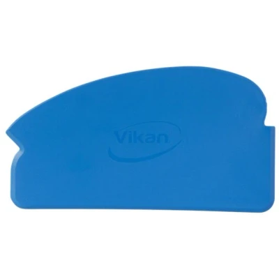 Afbeelding van Vikan Handschrapers en Krabbertjes Hygiene Handschraper Metaaldetecteerbaar Blauw Flexibel 165mm Per Set Van 10 Stuks