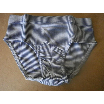 Afbeelding van Petit Bateau Jongens Onderbroek Slip Streepje blauw 10 jaar 138