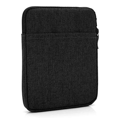 Afbeelding van MyGadget 8 Inch Nylon Sleeve Cover Beschermhoes Tas &quot;Etui voor eBook Reader, Phablet, Tablet bijv. Amazon Fire HD / Apple iPad Mini 5 2019 Zwart