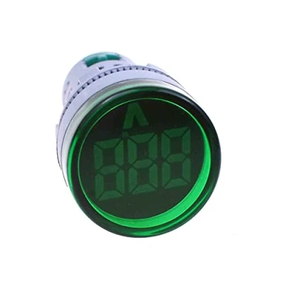Afbeelding van AC Voltage Display Digital LED Voltmeter 20 500V Meter Monitor 110V 220V Volt Detetor Signaal Indicator Light Panel (Groen)