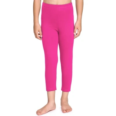 Afbeelding van Merry Style Meisjes Leggings Sport Vrijetijdsbroek Capri Katoen MS MS10 226 LE Amarant 128