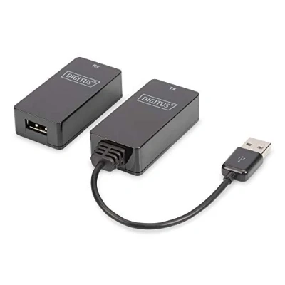 Afbeelding van Digitus DA 70139 2 Extender (verlenging) USB 1.1 via netwerkkabel RJ45 45 m