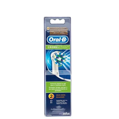 Afbeelding van Oral B Cross Action Opzetborstels 2 Stuks