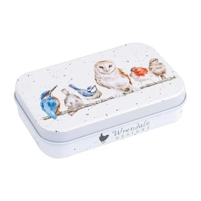 Afbeelding van Wrendale Blikje &#039;Variety of Life&#039; Bird Mini Tin Bewaarblikje Vogels Designs