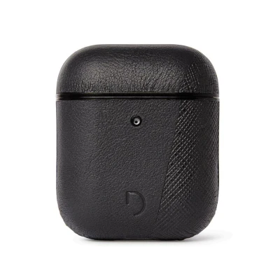 Afbeelding van Decoded AirCase leren hoesje AirPods zwart