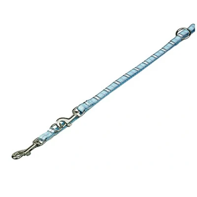 Afbeelding van Nobby Leiband Tartan lichtblauw L: 200 cm; B: 10 mm