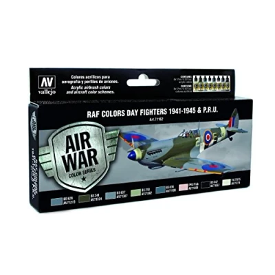 Afbeelding van Model Air WWII RAF Day Fighters Colors 8 kleuren 17ml 71162
