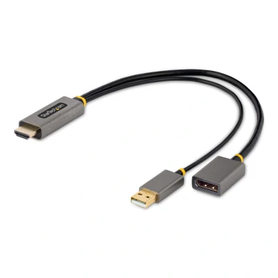 Afbeelding van StarTech.com 30cm HDMI naar DisplayPort Adapter Kabel, Actieve 4K 60Hz 2.0 DP 1.2 Converte