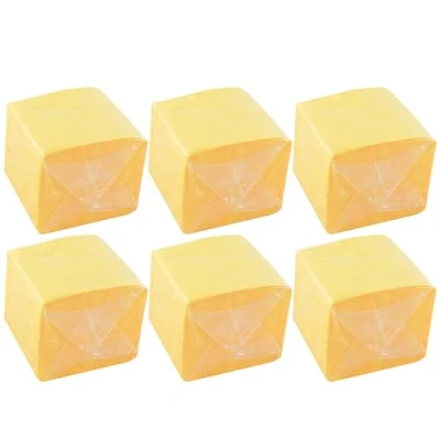 Afbeelding van Hostelnovo 600 stuks gele tafelservetten wegwerppapier micropunt 10 x cm (gevouwen) en 20 (opengeklapt) ideaal voor catering evenementen, bars feesten