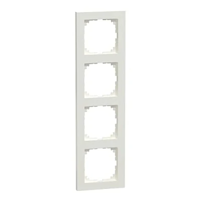 Afbeelding van Merten MEG4040 3619 Afdekking Frame System M Polar wit