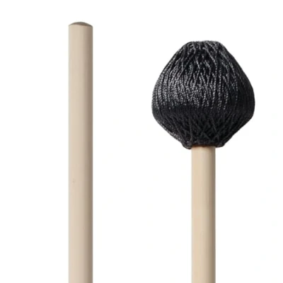 Afbeelding van Vic Firth Corpsmaster® Multi Application Series Vibraphone Mallets Hard Cord Weighted Rubber Core Black Pair