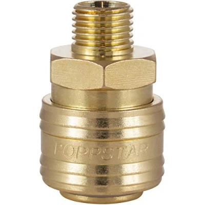 Afbeelding van Poppstar Snelkoppeling Perslucht NW 7,2 met 1/4&quot; Schroef Buitendraad voor Persluchtaansluiting