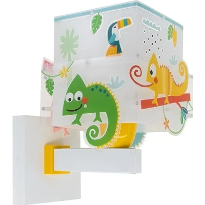 Afbeelding van Dalber Design kinderkamer wandlamp Happy Jungle 63319