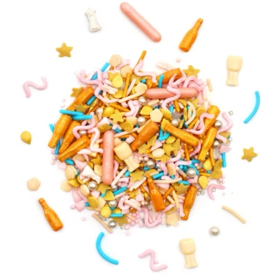 Afbeelding van PME Champagne Sprinkle Mix (Out of the Box) 60g