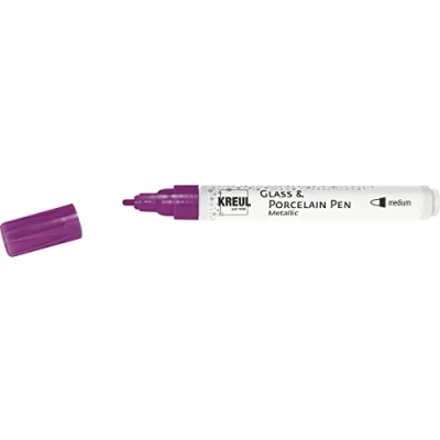 Afbeelding van KREUL Metallic Paarse Porseleinstift Porcelain Pen 160 C